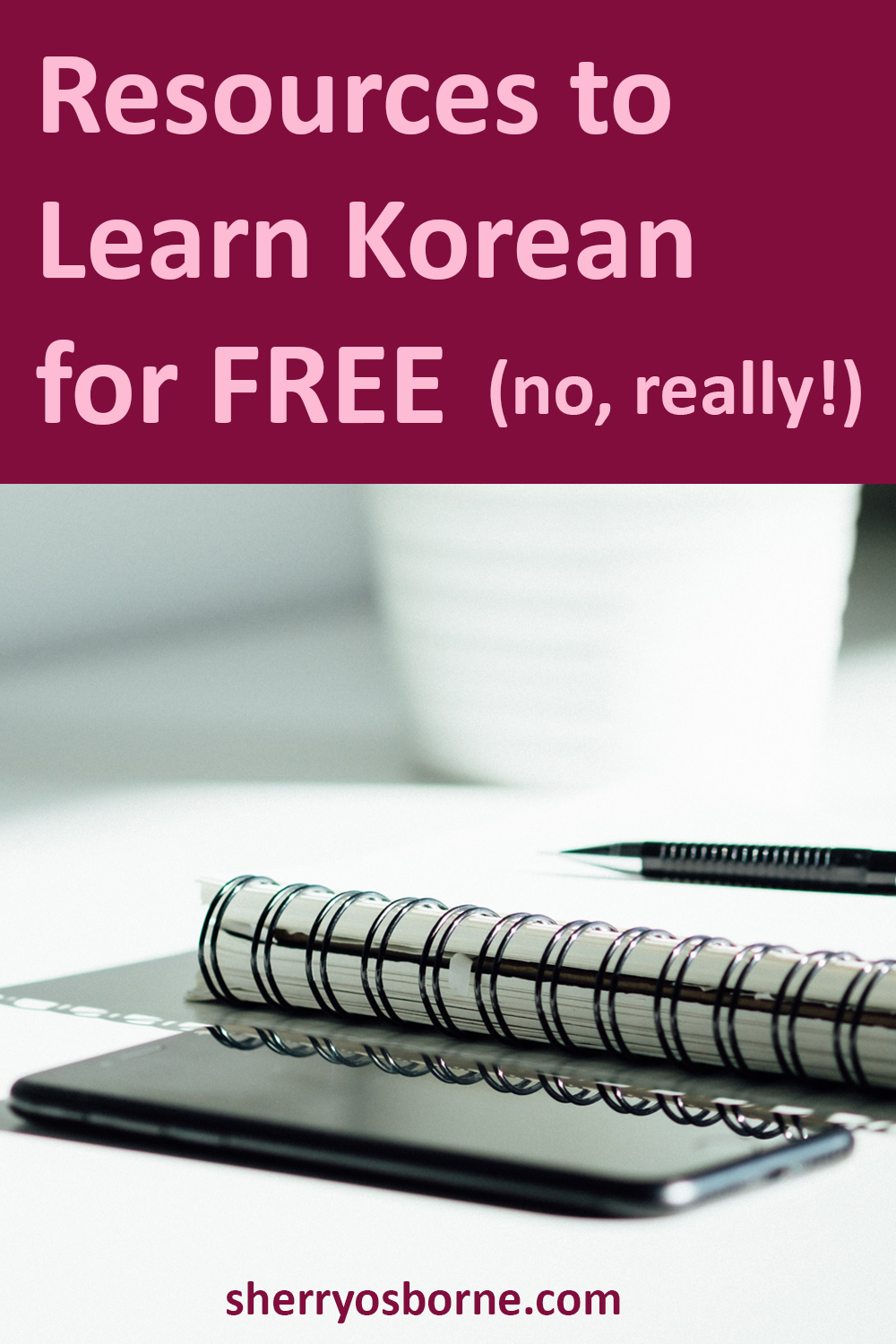 How to learn Korean for free