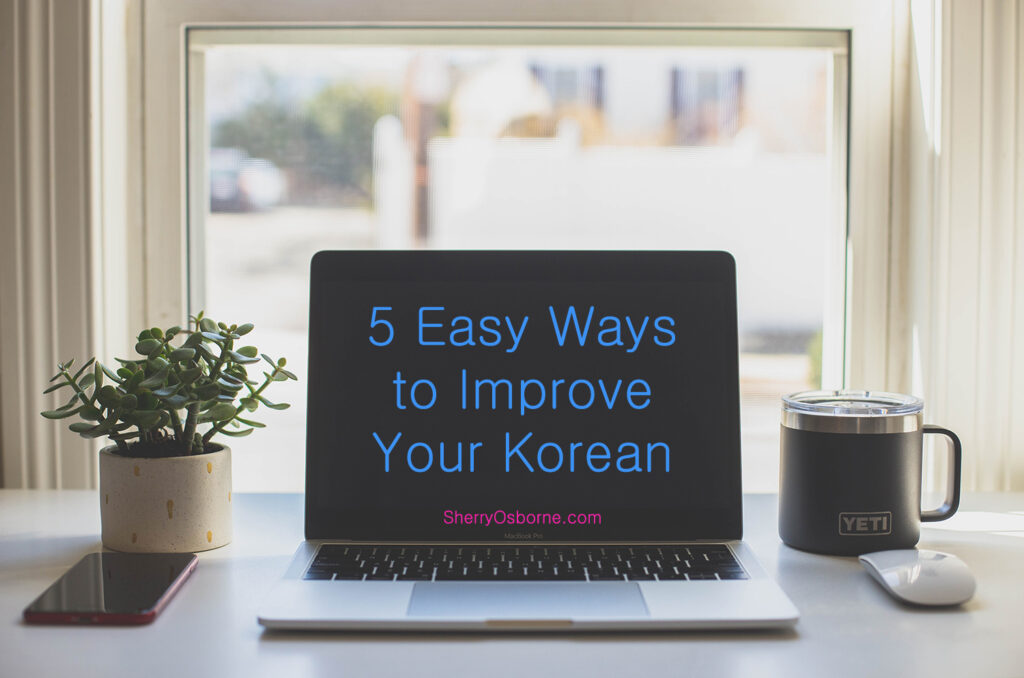 5 Easy Ways to Improve Your Korean