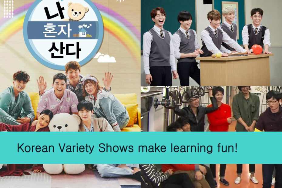 Learning Korean with Korean Variety Shows is fun